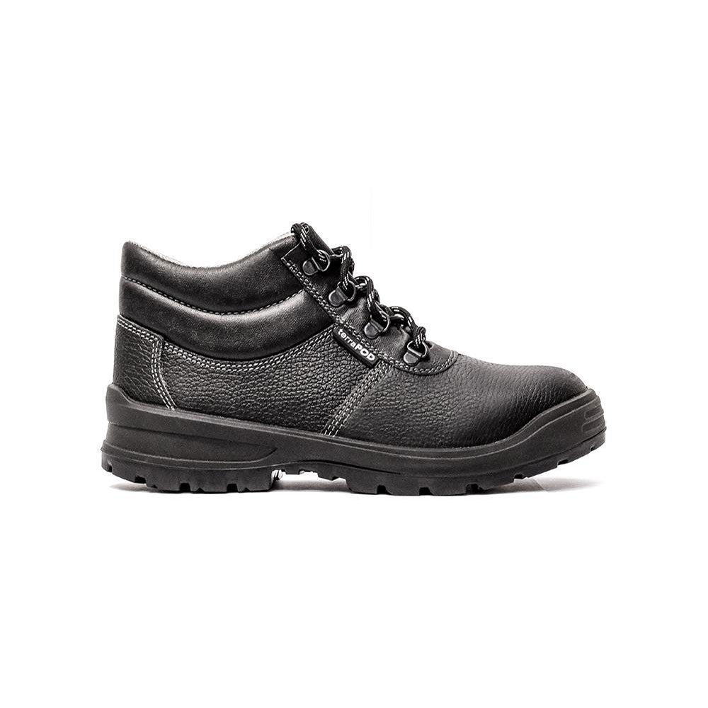 Black leather outlet work boots womens